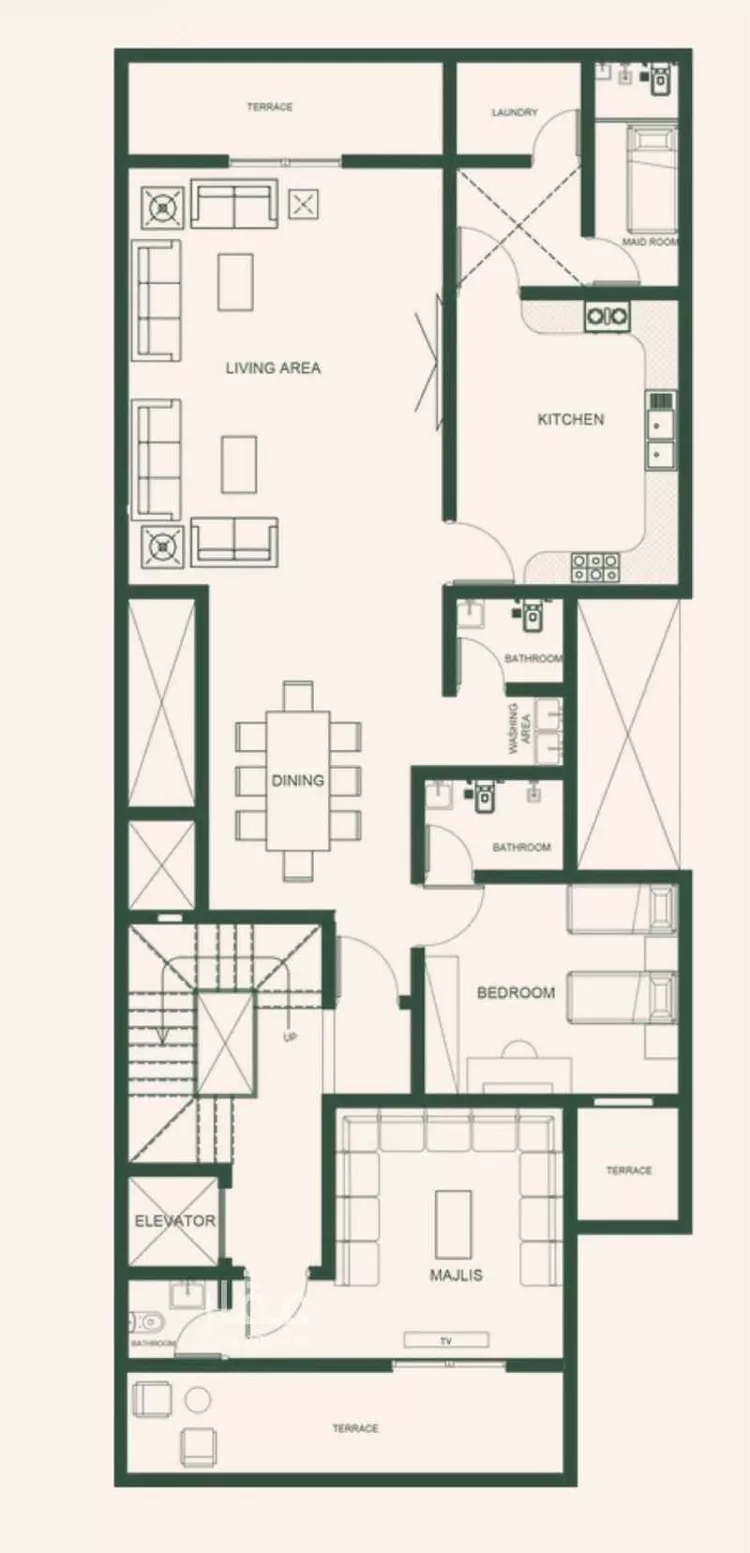 فيلا للبيع في شارع رقم 507, حي النرجس, مدينة الرياض, منطقة الرياض صورة 4