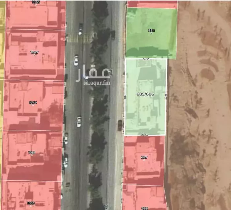 أرض للبيع في شارع طنجة, حي ظهرة البديعة, مدينة الرياض, منطقة الرياض صورة 3