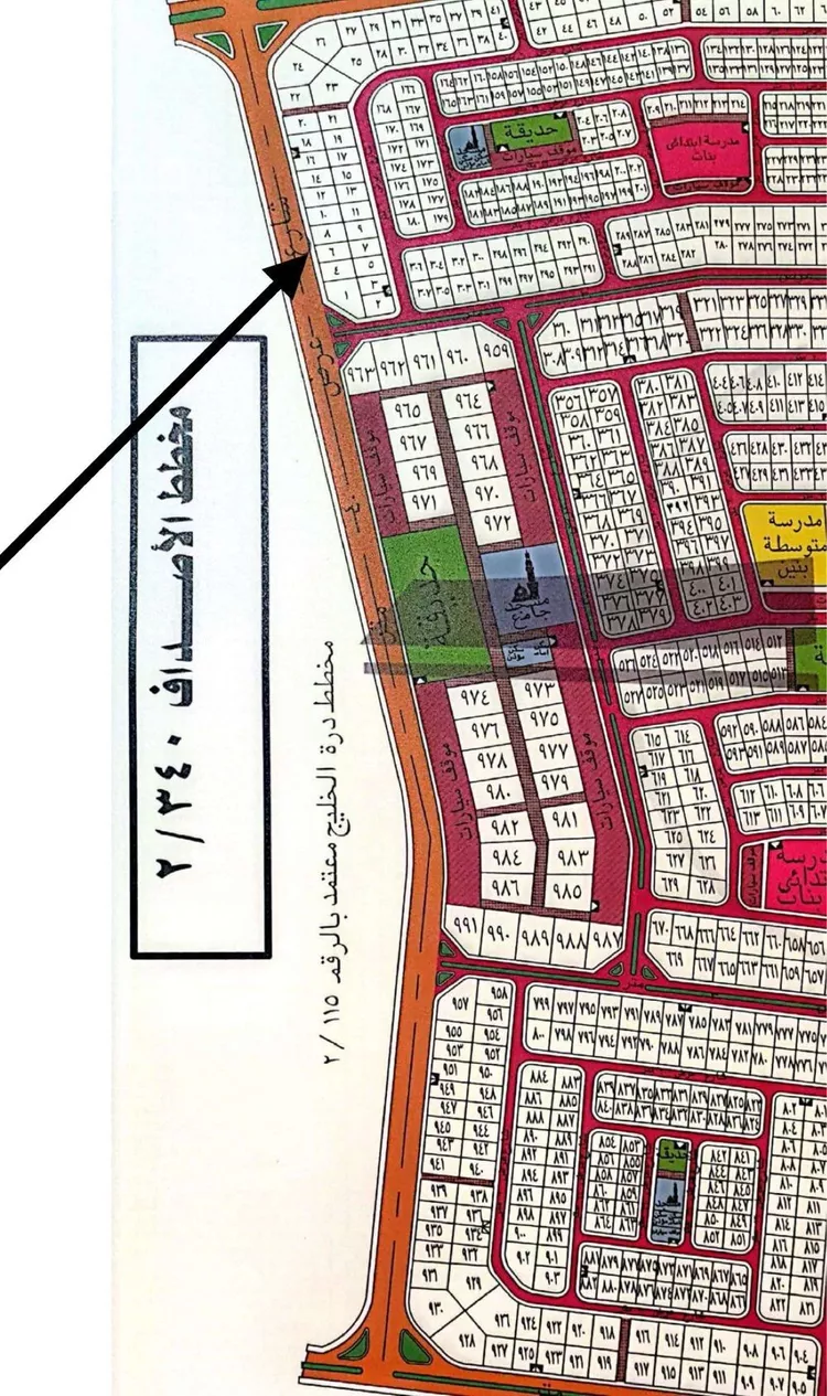 أرض للبيع في شارع الشيخ سليمان, حي اللؤلؤ, مدينة الخبر, المنطقة الشرقية