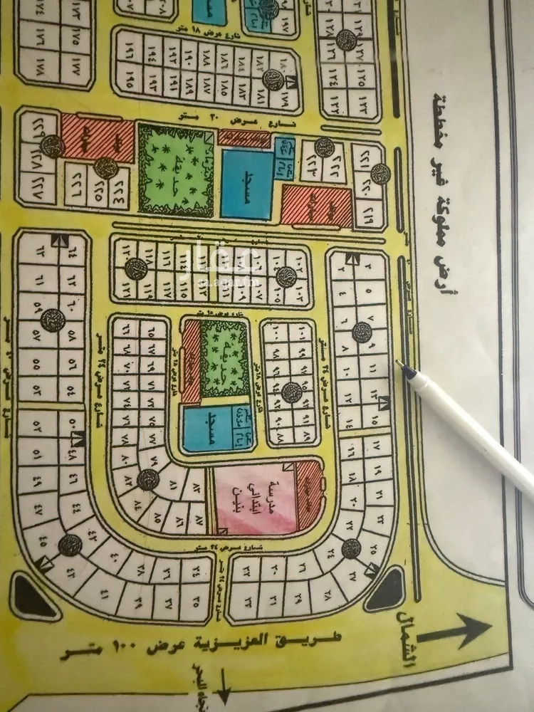 أرض للبيع في شارع 16ا, حي العقيق, مدينة الخبر, المنطقة الشرقية صورة 2