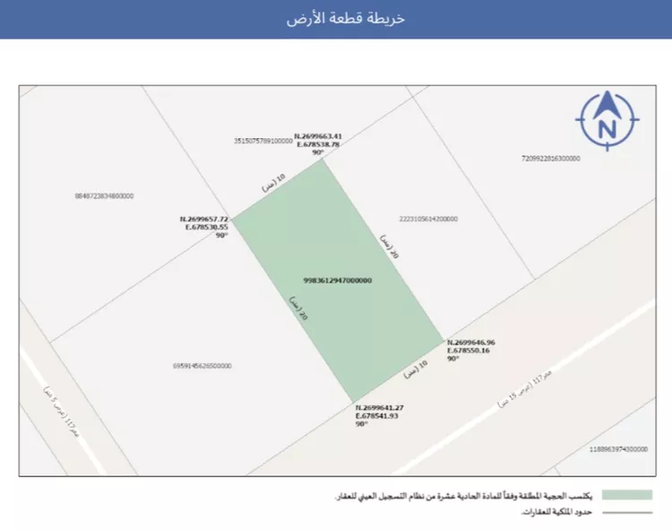أرض للبيع في شارع عريض, حي عريض, مدينة الرياض, منطقة الرياض صورة 2