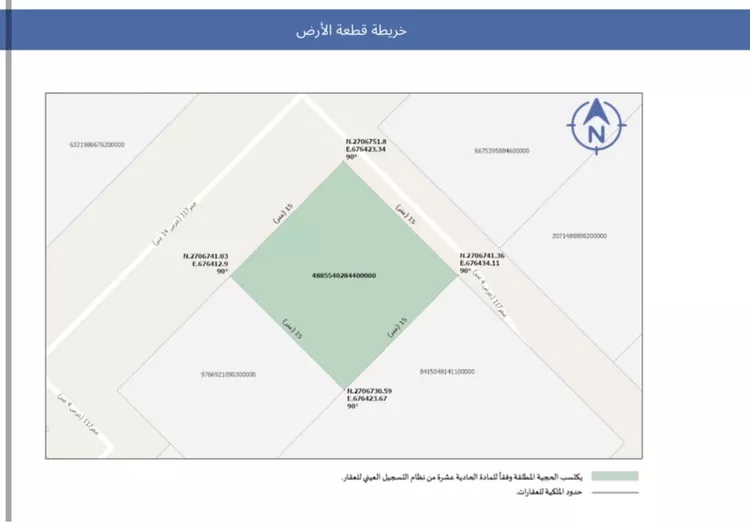 أرض للبيع في حي عريض, مدينة الرياض, منطقة الرياض 2