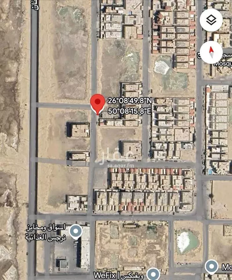 أرض للبيع في حي ، شارع الاثير ، حي الأمواج ، الخبر ، الخبر