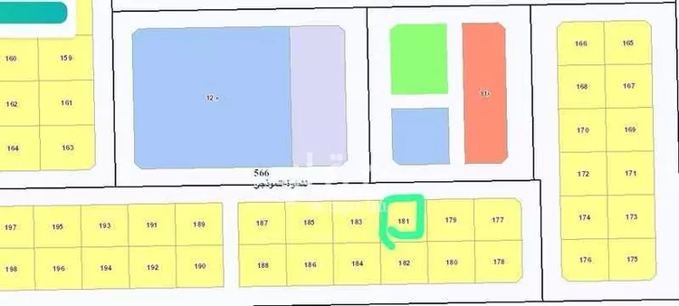 أرض للبيع في شارع المؤلفين, حي الملاح, مدينة  حائل - الملاح, منطقة حائل صورة 3