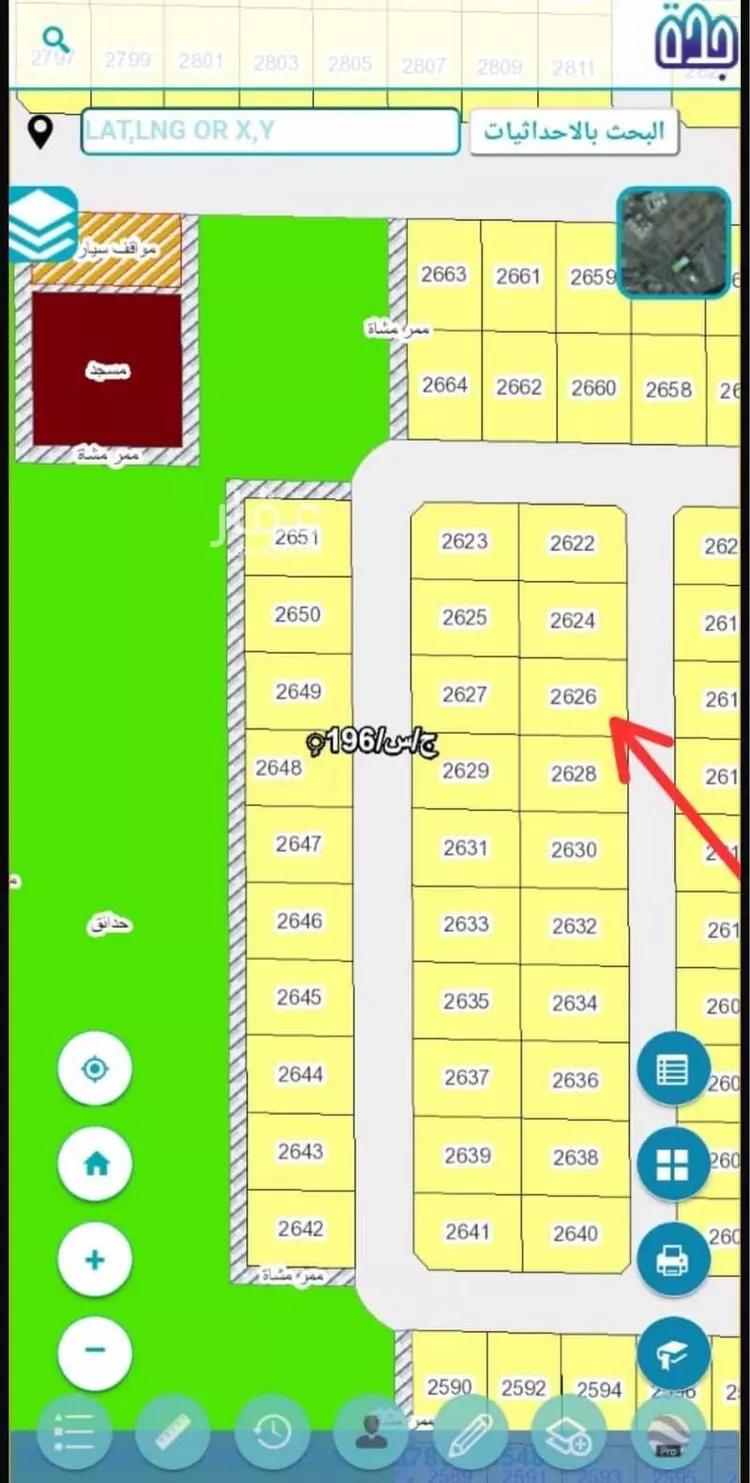 أرض للبيع في شارع 19125019, حي جوهرة ثول, مدينة ثول, منطقة مكة المكرمة صورة 3