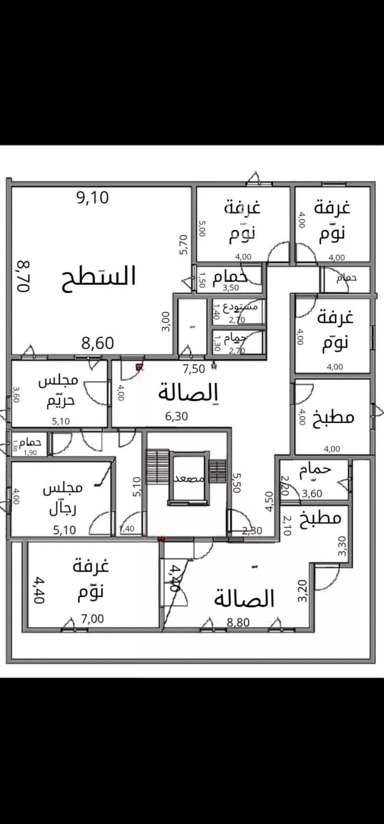 دور للبيع في شارع إبراهيم الكماد ، حي الشروق ، جدة ، جدة