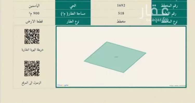 أرض للبيع في شارع يحيى بن اكثم, حي الياسمين, مدينة المجمعة, منطقة الرياض