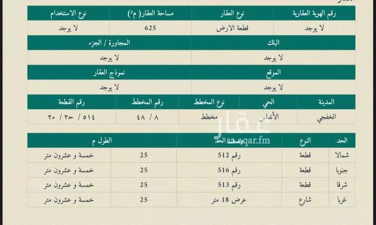 أرض للبيع في الخفجي ، الخفجي