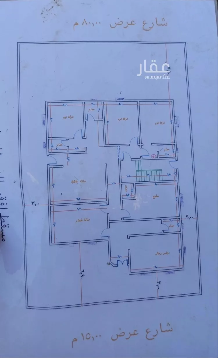 دور للبيع في شارع ابن سراقه, حي الروابي, مدينة أبها, منطقة عسير صورة 2
