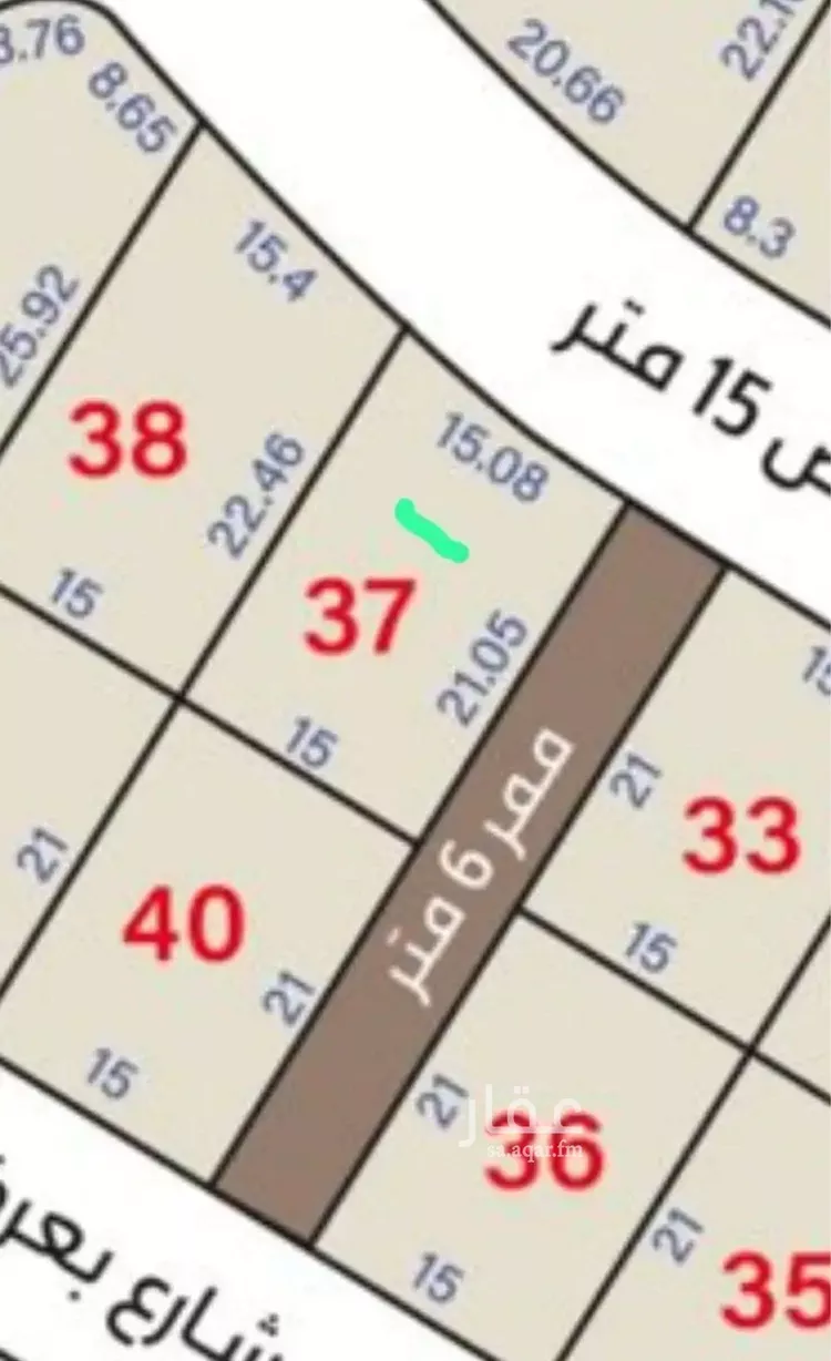 أرض للبيع في شارع حنين, حي القري, مدينة أبها, منطقة عسير صورة 2