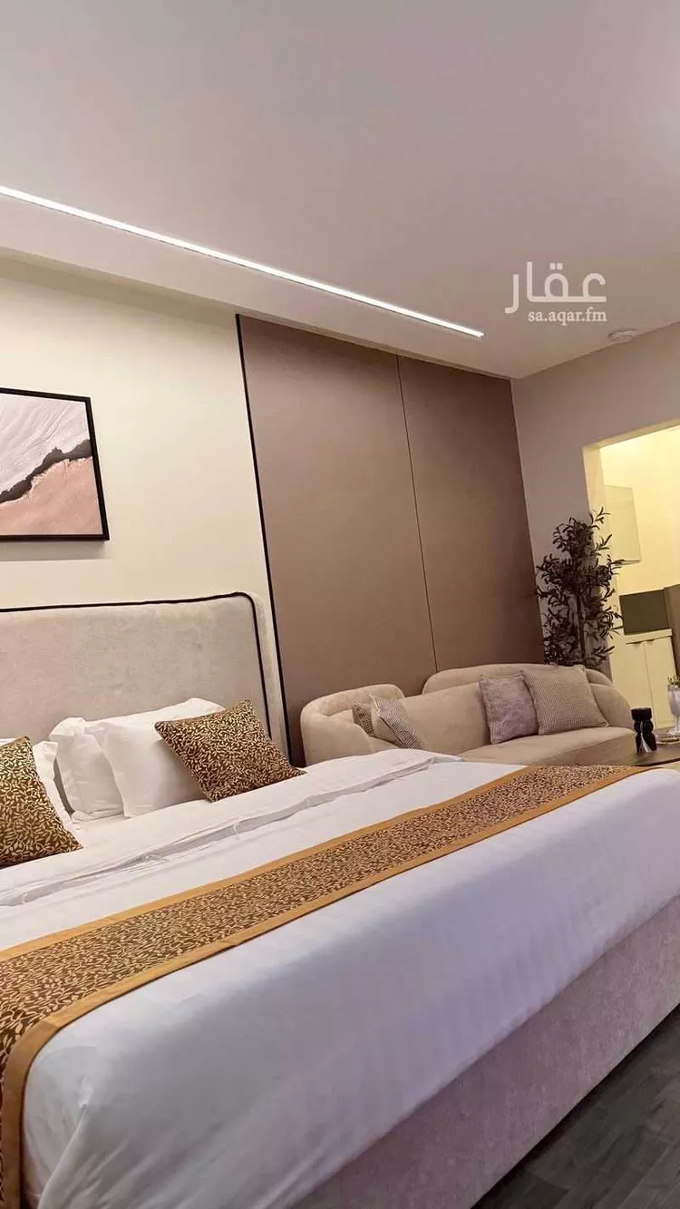 استديو مفروش للحجز في شارع الحوي ، حي العقيق ، الرياض ، منطقة الرياض