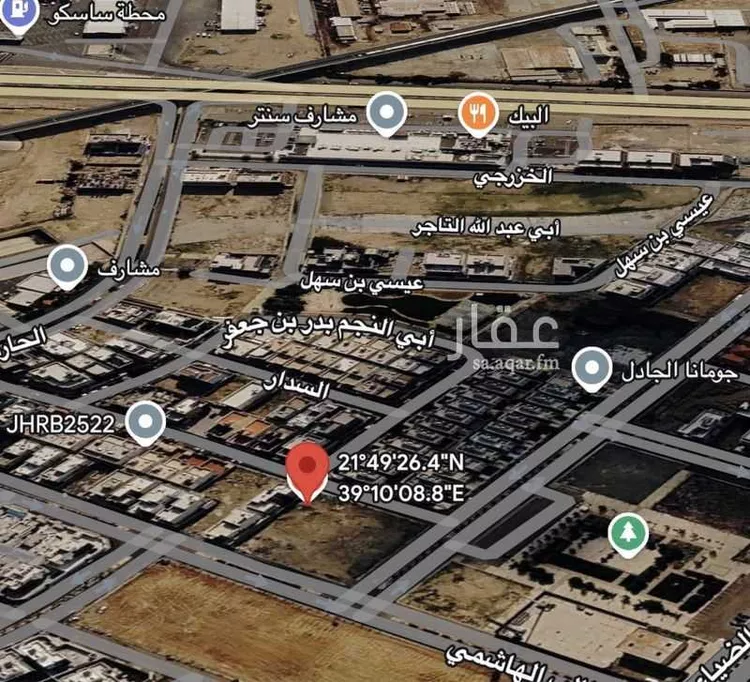 أرض للبيع في شارع عبد الله بن عبد الرحمن سراج, حي الرياض, مدينة جدة, منطقة مكة المكرمة صورة 3
