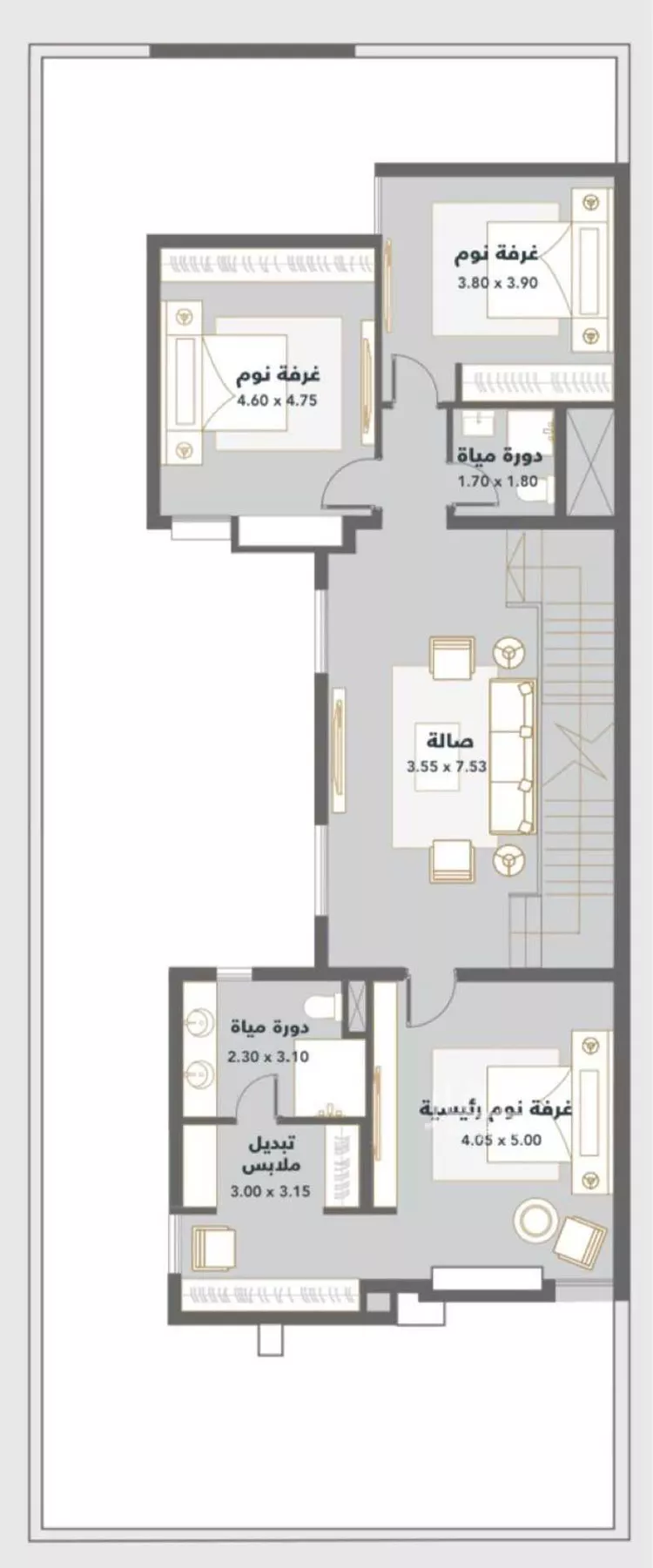 فيلا للبيع في شارع وادي حمر ، حي مطار الملك خالد الدولي ، الرياض ، منطقة الرياض صورة 3