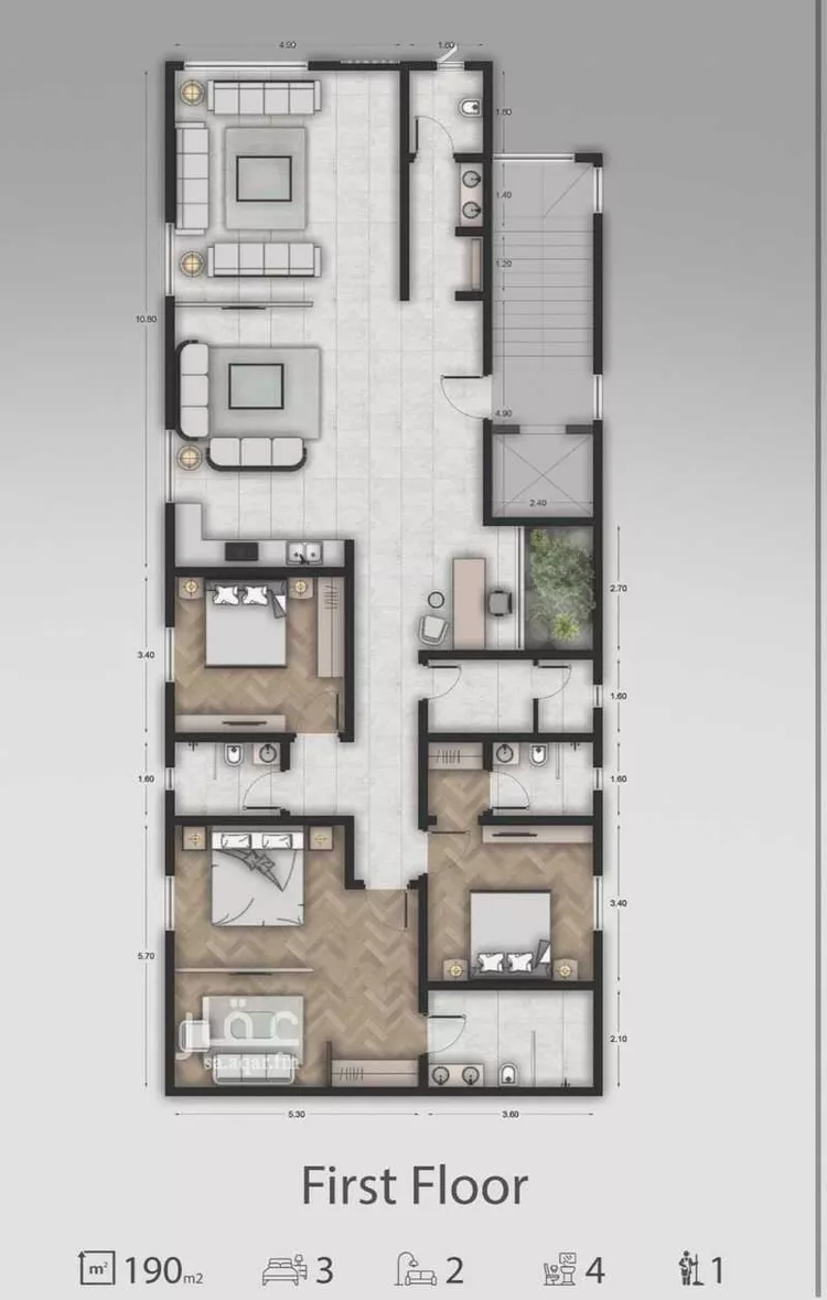 دور للبيع في شارع الأمير عبدالعزيز بن محمد بن عياف, حي الياسمين, مدينة الرياض, منطقة الرياض صورة 4