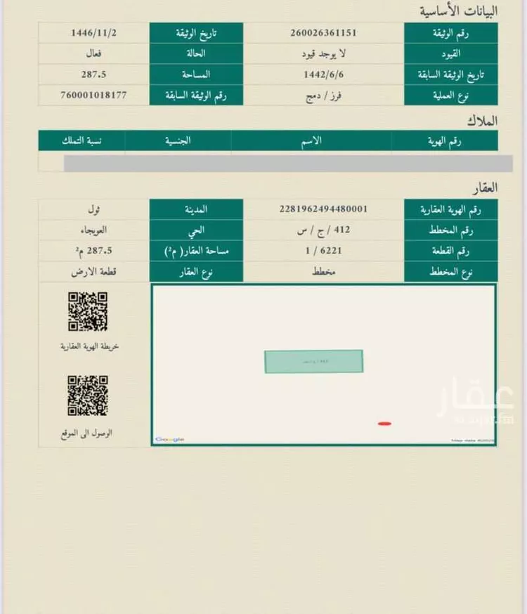 أرض للبيع في حي العويجاء, مدينة جدة, منطقة مكة المكرمة