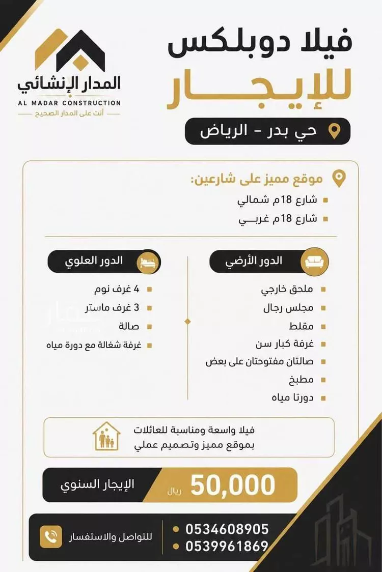 Floor for Rent in Riyadh Badr