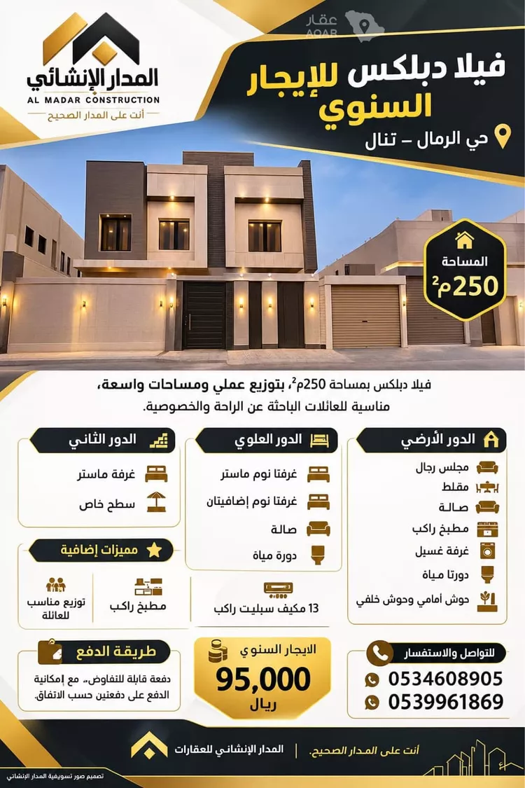 Villa for Rent in Riyadh Ar Rimal