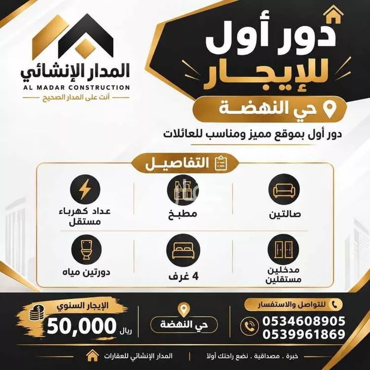 Floor for Rent in Riyadh An Nahdah