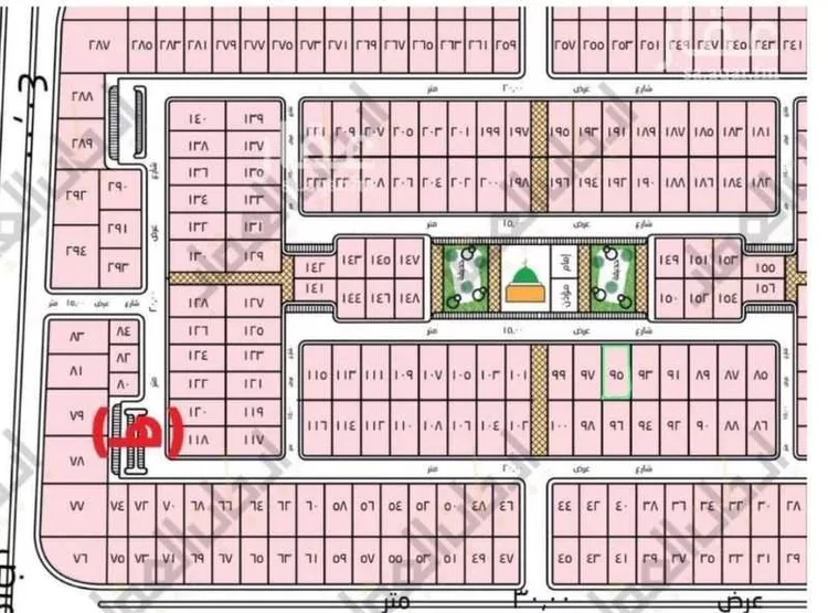 أرض للبيع في شارع 5439763, حي الصقور, مدينة الاحساء, المنطقة الشرقية صورة 2