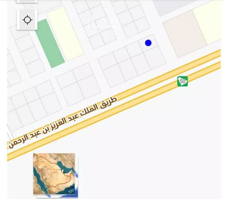 أرض للإيجار في شارع طريق الملك عبدالعزيز بن عبدالرحمن , حي الحزم, مدينة الحزم, منطقة الرياض صورة 4