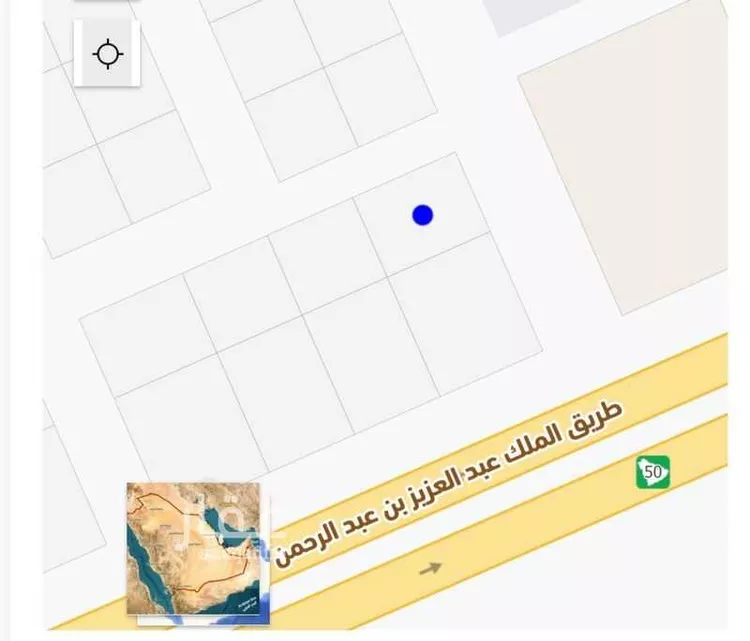 أرض للإيجار في شارع طريق الملك عبدالعزيز بن عبدالرحمن , حي الحزم, مدينة الحزم, منطقة الرياض صورة 3