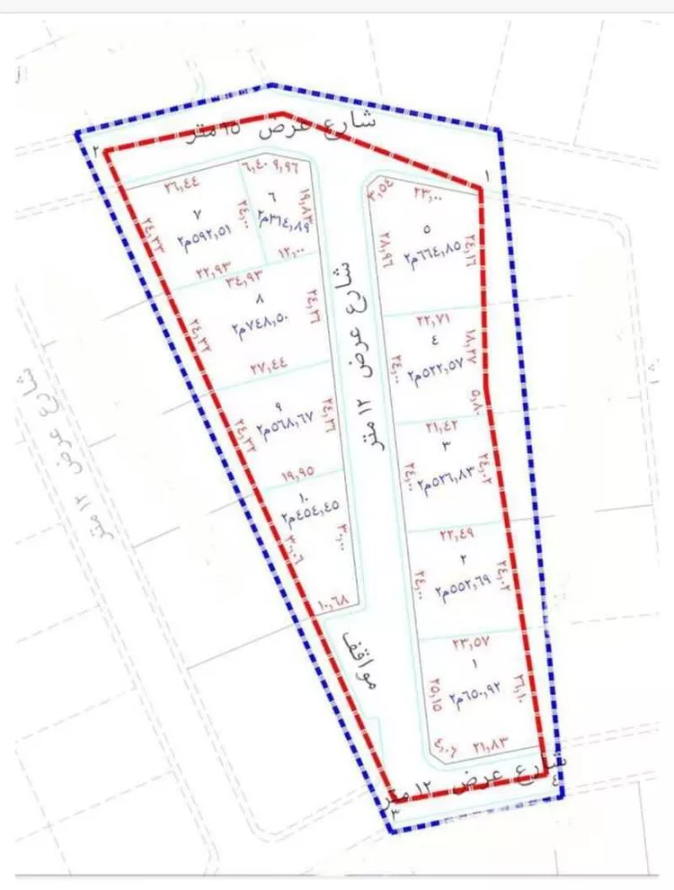 أرض للبيع في شارع احمد بن محمد الطبري ، خميس مشيط ، خميس مشيط صورة 2