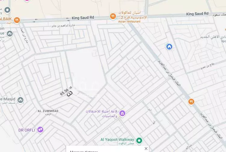 أرض للبيع في شارع عمر الفارسي, حي الزمرد, مدينة جدة, منطقة مكة المكرمة