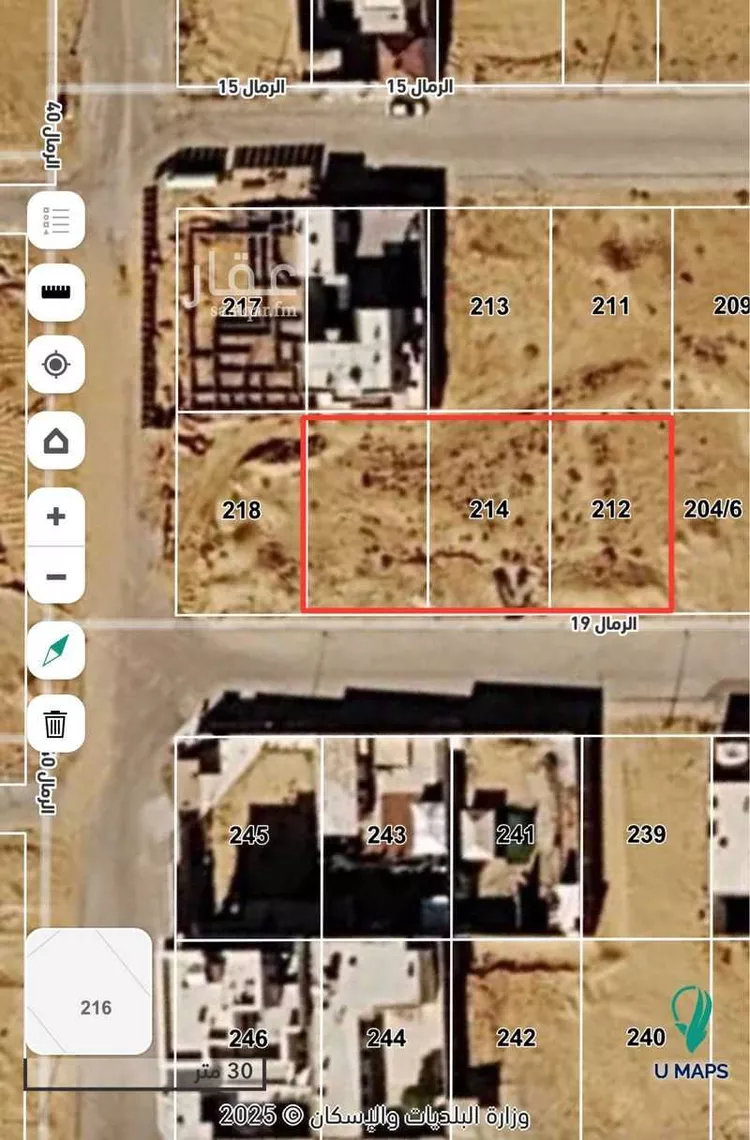 أرض للبيع في شارع الرمال 19 ، حي القصيعة ، بريدة ، بريدة صورة 2