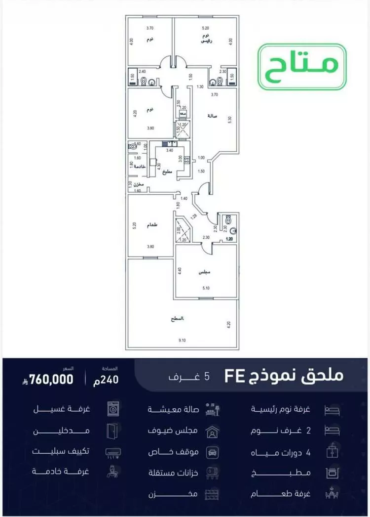 شقة للبيع في شارع جبل العردان ، حي الصفا ، جدة ، جدة صورة 3