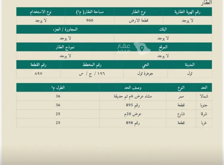 أرض للبيع في شارع ثول, حي جوهرة ثول, مدينة ثول, منطقة مكة المكرمة صورة 2