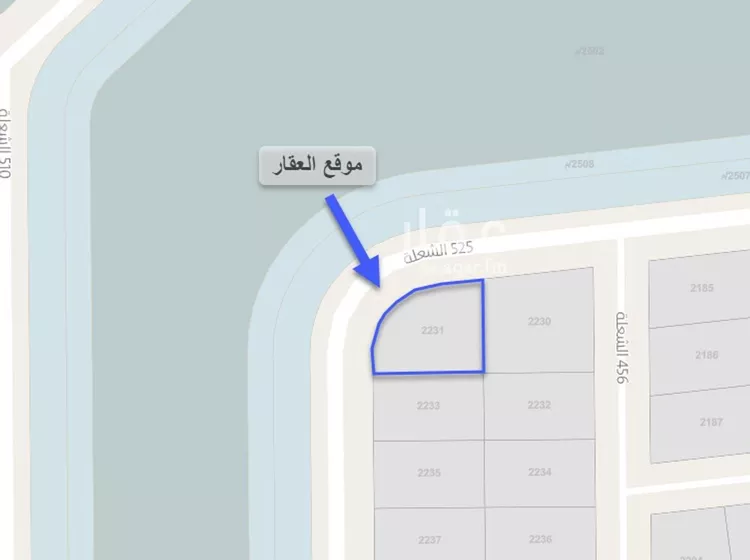 أرض للبيع في حي الشعلة, مدينة الرياض, منطقة الرياض صورة 2