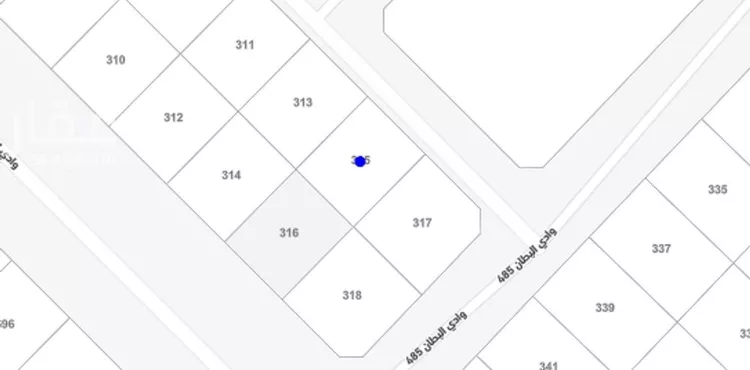 أرض للبيع في شارع وادي البطان 511, حي وادي البطان, مدينة المدينة المنورة, منطقة المدينة المنورة صورة 3