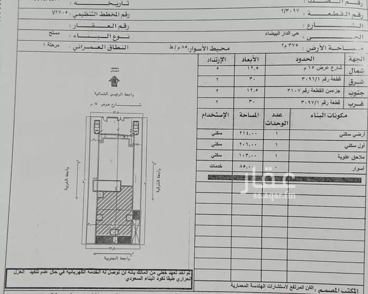 شقة للبيع في حي ، شارع البرادية ، حي الدار البيضاء ، الرياض ، منطقة الرياض