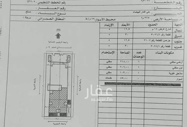 دور للبيع في حي الدار البيضاء ، الرياض ، منطقة الرياض صورة 2