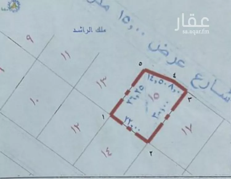 أرض للبيع في شارع الشقه العليا 551, حي الأمل, مدينة بريده, منطقة القصيم
