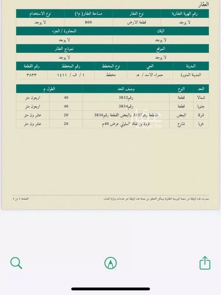 أرض للبيع في شارع فروة بن نفاثة السلولي, حي المدينة الصناعية, مدينة المدينه المنوره, منطقة المدينة المنورة صورة 3
