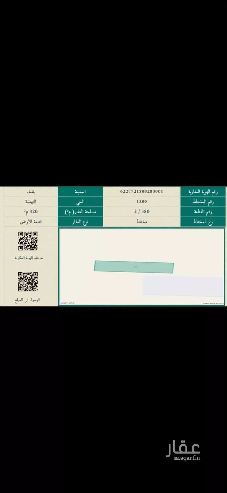 أرض للبيع في حي مخطط بقعاء الشرقية, مدينة بقعاء, منطقة حائل صورة 3