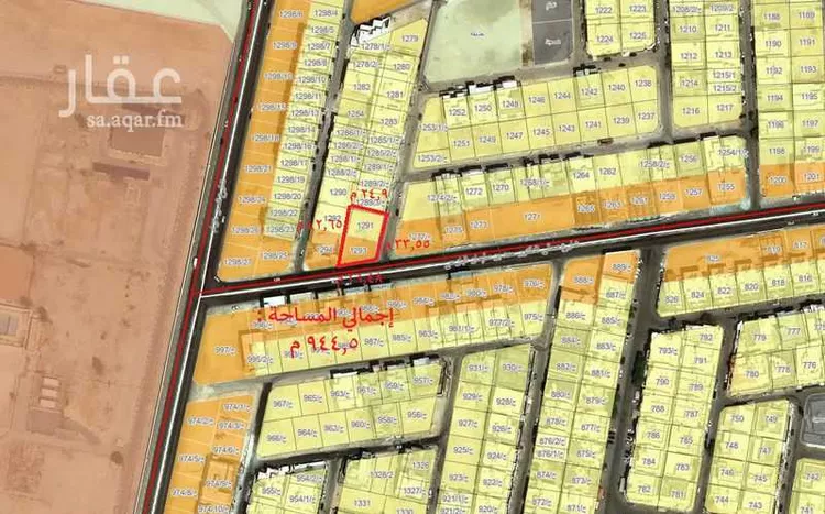 أرض للبيع في شارع ابو محمد الاكفاني, حي الراشدية الأول, مدينة الاحساء, المنطقة الشرقية صورة 2