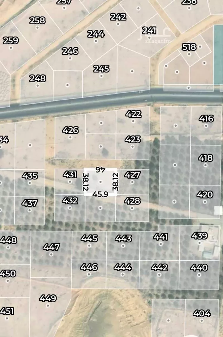 أرض للبيع في شارع 18164962, حي لبب, مدينة حريملاء, منطقة الرياض صورة 3