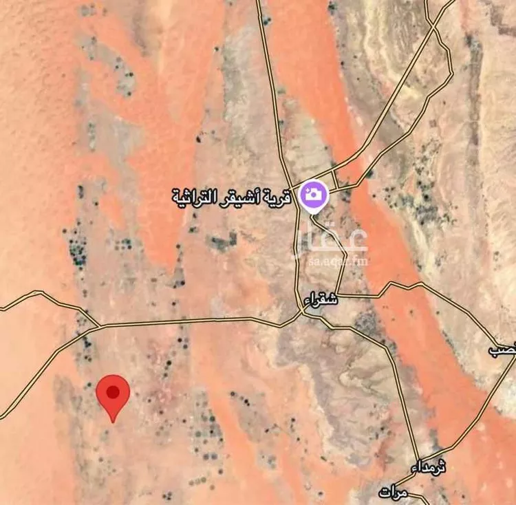 أرض للبيع في حي مزارع طريق حويته, مدينة شقراء, منطقة الرياض