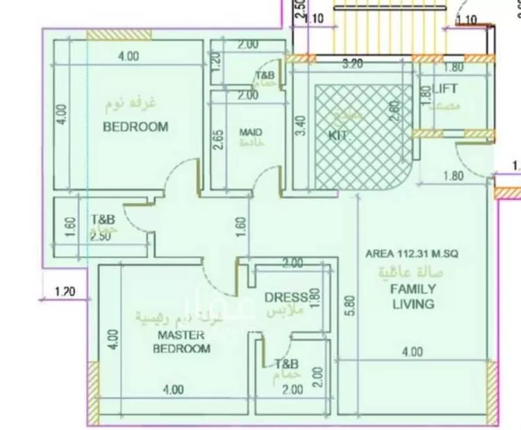 Apartment for Rent in Dammam As Saif صورة 3