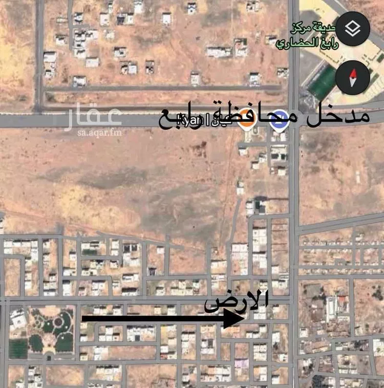 أرض للبيع في شارع ابو رجاء العطاردي, حي المرجانية, مدينة رابغ, منطقة مكة المكرمة صورة 3