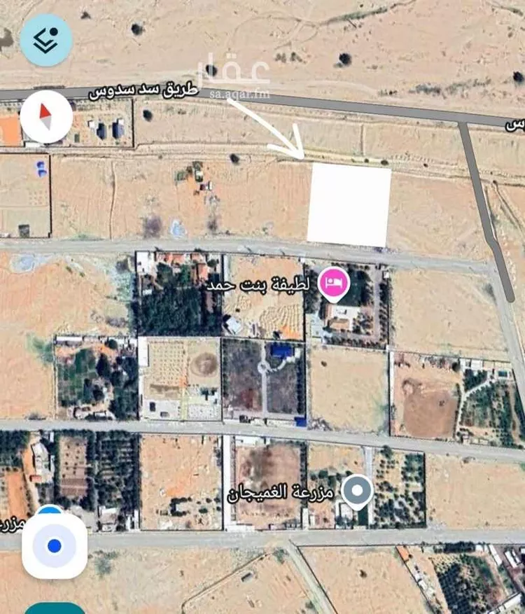 أرض للبيع في حي سدوس, مدينة سدوس, منطقة الرياض صورة 5