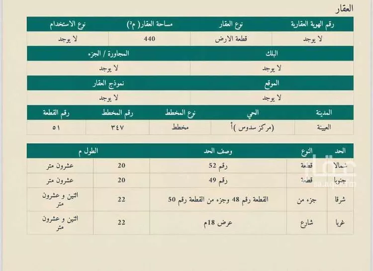 أرض للبيع في شارع سدوس 228, حي سدوس, مدينة سدوس, منطقة الرياض صورة 4