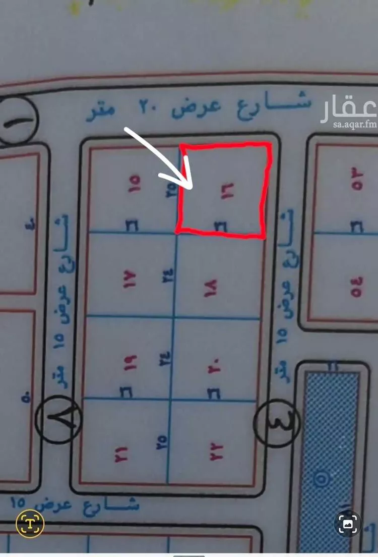 أرض للبيع في شارع سدوس 260, حي سدوس, مدينة سدوس, منطقة الرياض صورة 5