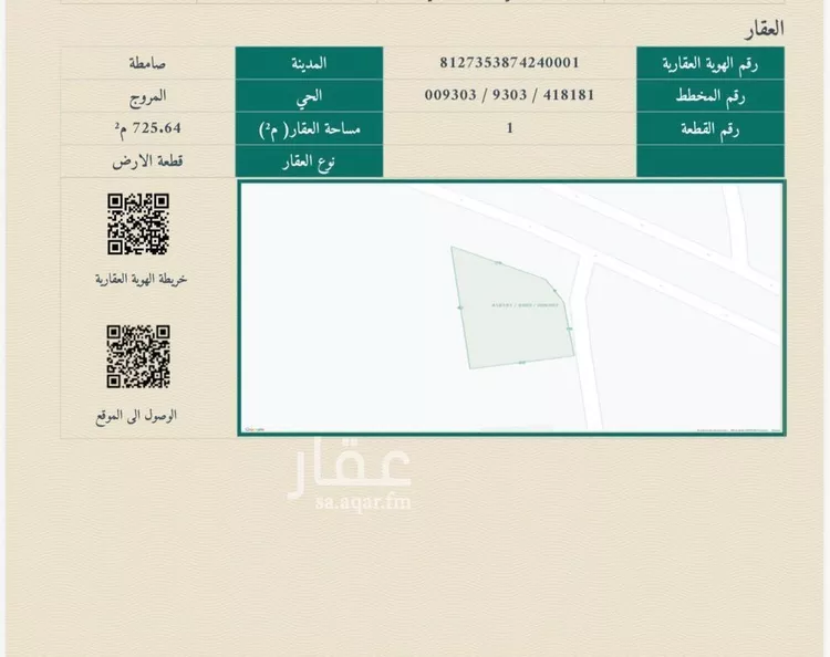 أرض للبيع في حي المروج, مدينة صامطة, منطقة جازان 6