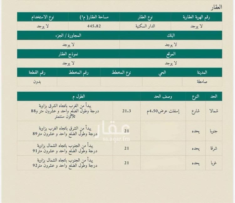 أرض للبيع في شارع حطين 19, حي حطين, مدينة صامطة, منطقة جازان صورة 5
