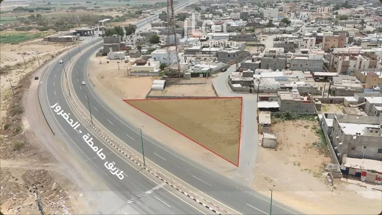 أرض للبيع في حي الحضرور, مدينة الحضرور, منطقة جازان