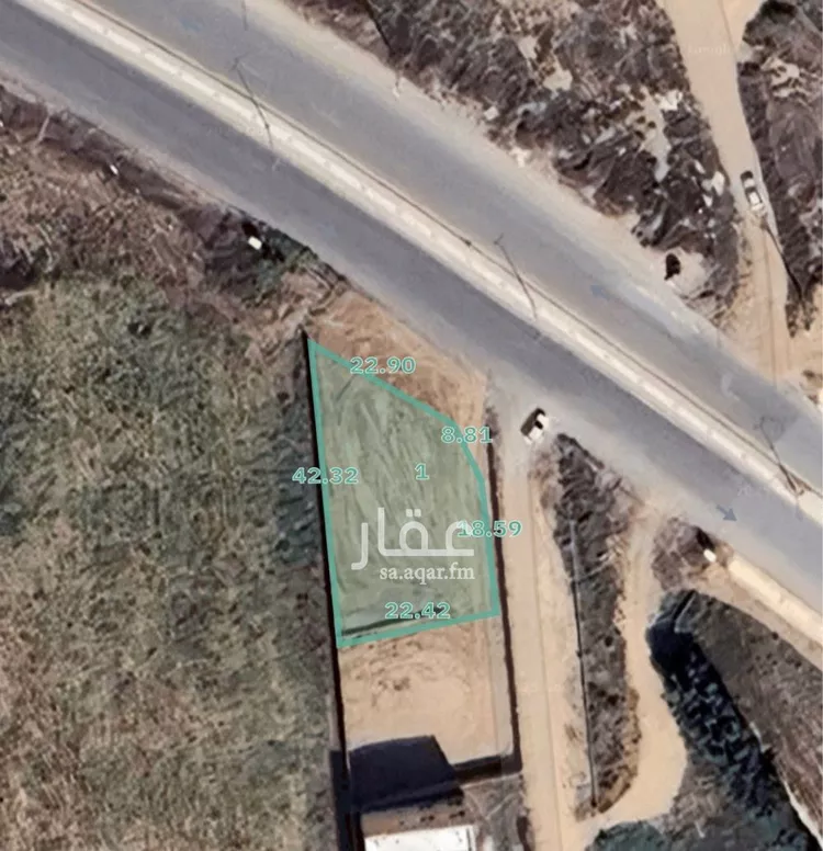أرض للبيع في حي المروج, مدينة صامطة, منطقة جازان صورة 5