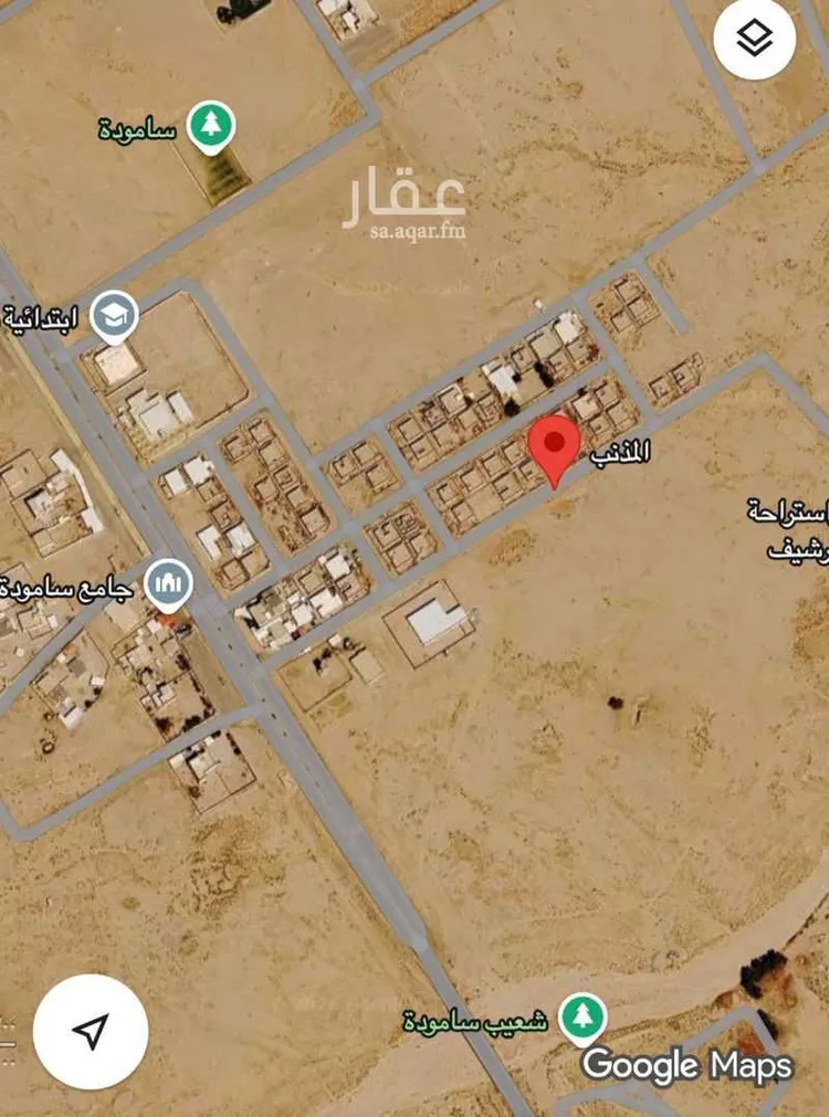 أرض للبيع في شارع ساموده, حي ساموده, مدينة المذنب - ساموده, منطقة القصيم